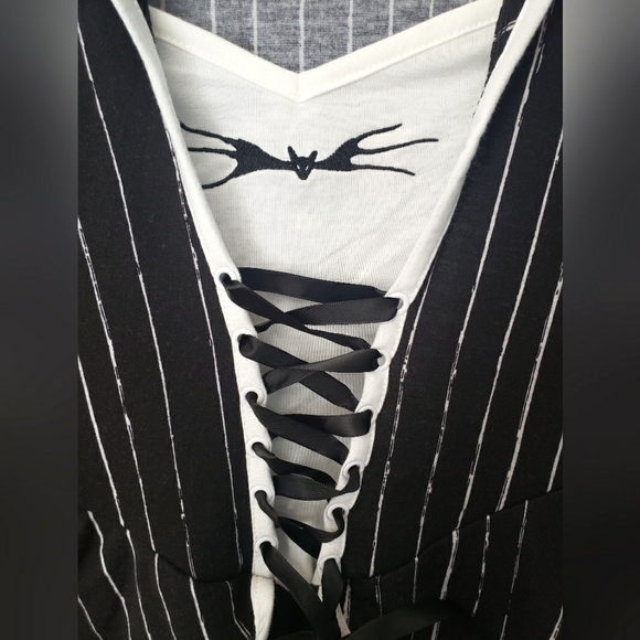 Nightmare Before XMAS Jack Skellington Skater Goth Dress size SM - Picture 3 of 8